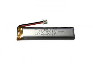 Quality Ultra Narrow Rechargeable Lithium Polymer Battery 1200mAh For Electronic Pen for sale