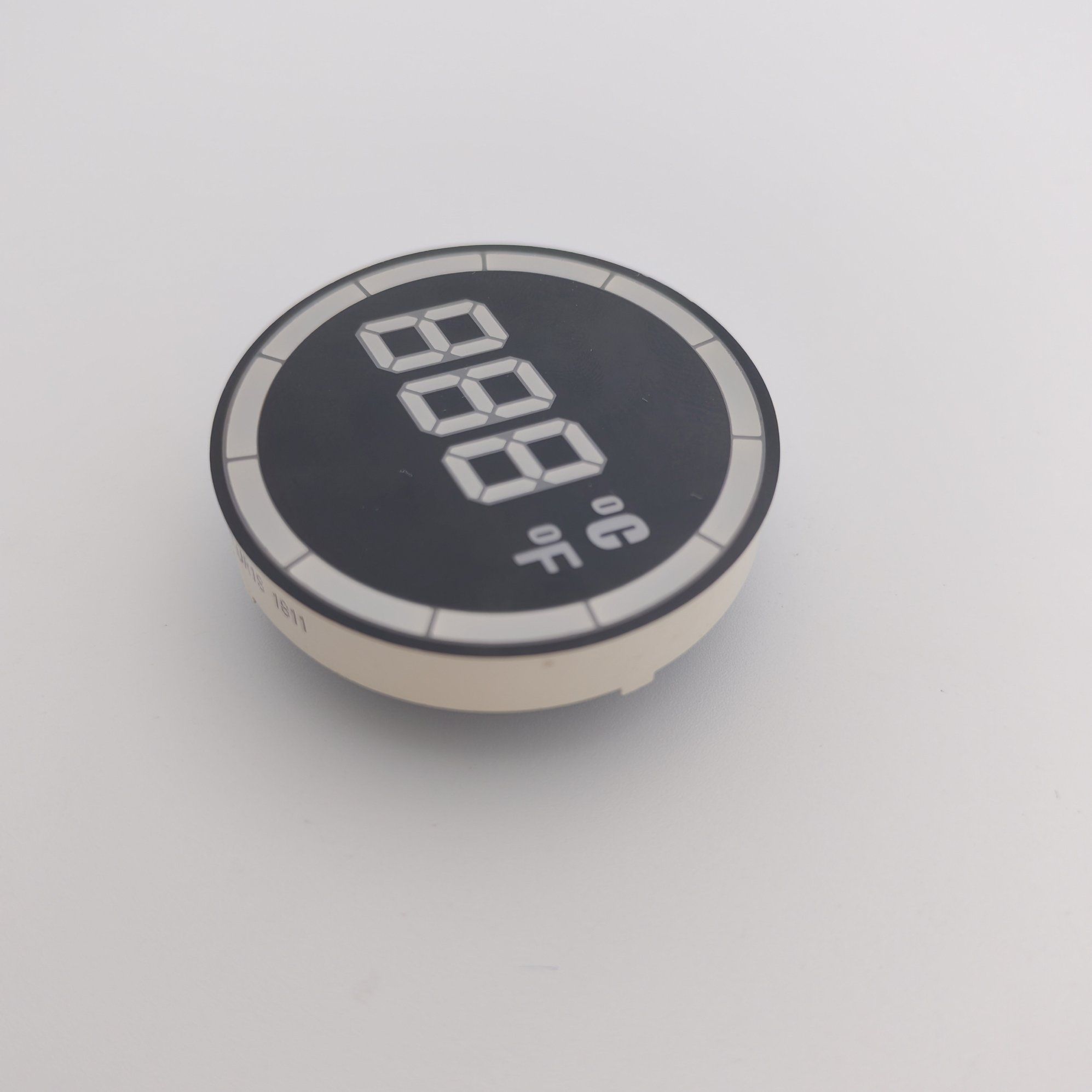 Round Common Cathode 7-Segment LED Temperature Display Controller