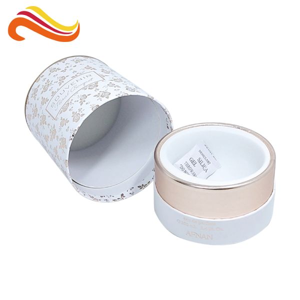 Elegant Bestyle Cylinder Paper Packaging Box Customized Size ROSH Certificated