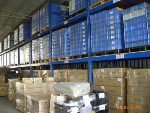 China 800kg Anti - rust wood spray paint heavy duty shelves for palletised products on sale