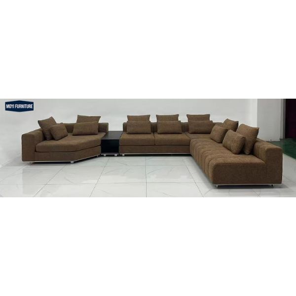Free Combination Sofa Split Module Splicing High-end Designer Light Luxury Villa Fabric Sofa