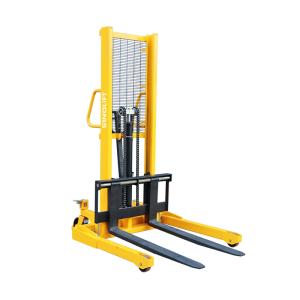 Quality SFH22AG Manual Hydraulic Stacker with Adjustable Straddle Legs for sale