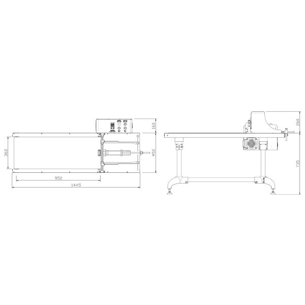 CPG 450 Baffle Paging Machine For Carton Box Pagination Paper Feeder Machine