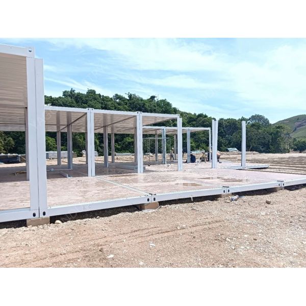 Eco Friendly Construction Site Camp Container Accommodation Housing