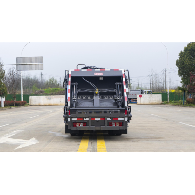 Pure Electric Energy Type Design Refuse Collection Compressible Garbage Bin Transport Truck Vehicles