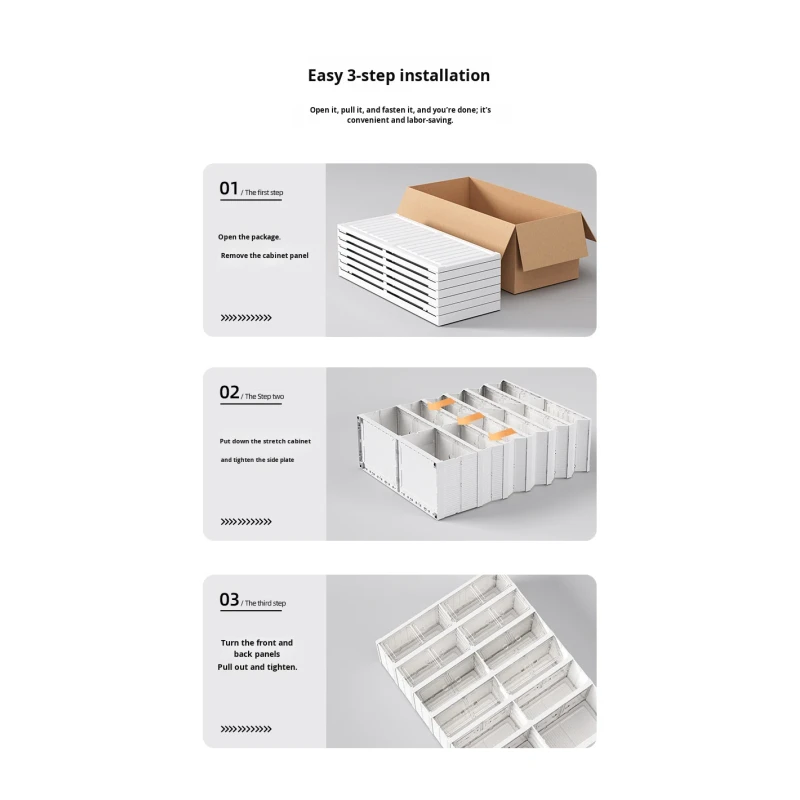 Wholesale No-Installation Required Foldable Transparent Plastic Shoe Storage Cabinet