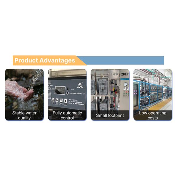 Electronic Industry Laboratory Reverse Osmosis System New Pure Water Deionized Water Manufacturing Plants