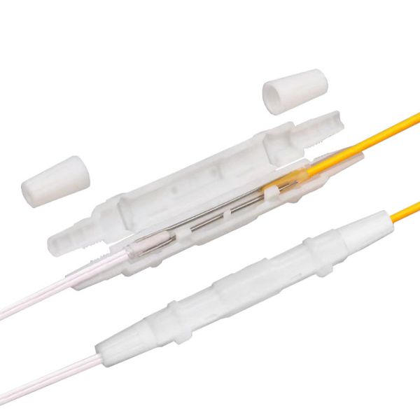 2 Ports Drop Cable Splicing Protection Tube Indoor