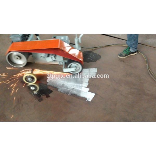 Hand Push Stainless Steel Polishing Machine For Welding Part / Flat Surface