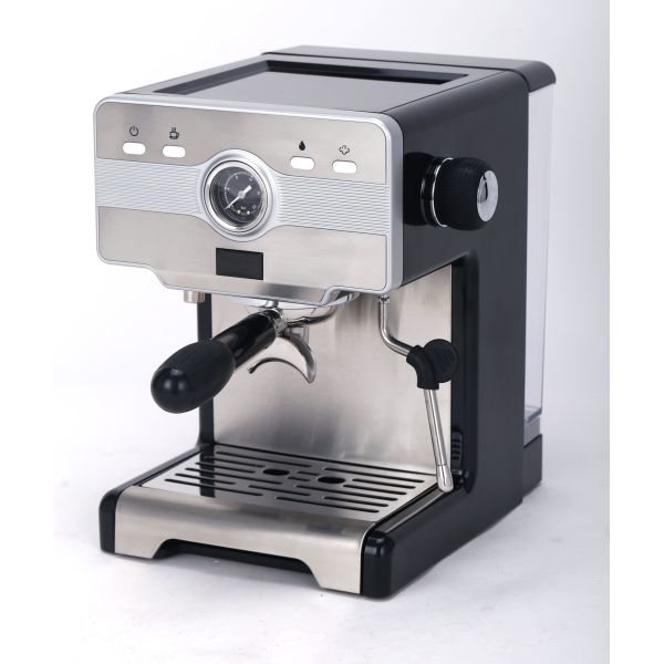 Easy Control Espresso Machine Large Capacity Espresso Maker Black Or Silver Color 100cups PP And Stainless Steel Body