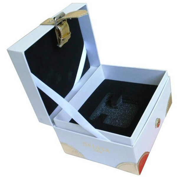XL Packaging Custom Packaging Box Custom Logo Stamping Foil Logo Hinged Link Clamshell Shape Paper Candle Perfume Packaging Gift Box For 100ml 50ml