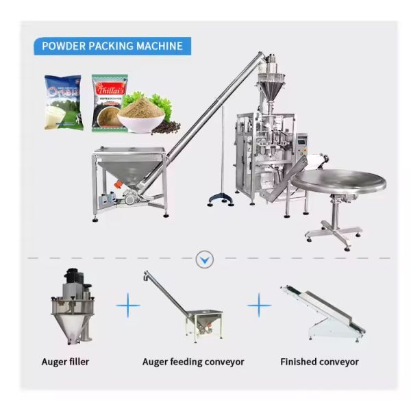 Automatic Vertical Rice Sugar Salt Bagging Machine Rice Grain Bean Cereal Bag Filling Machine