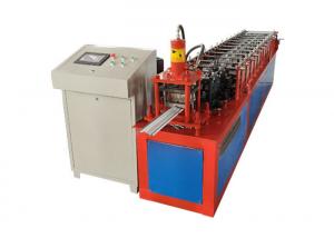 Quality Garage Door Steel Profile Roll Forming Machine Dimension 4500*800*1300MM for sale