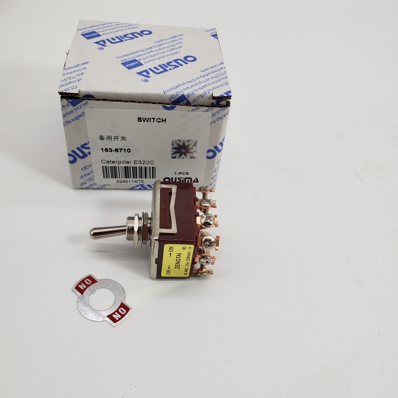 OUSIMA 163-6710 Toggle Switch Standard Size Angle Switch for CAT E320B E320C E322C E320D 320D