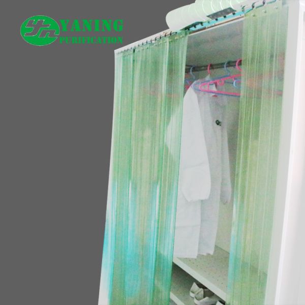 Powder Coating Cleanroom Garment Storage Closet For Electronics Factory