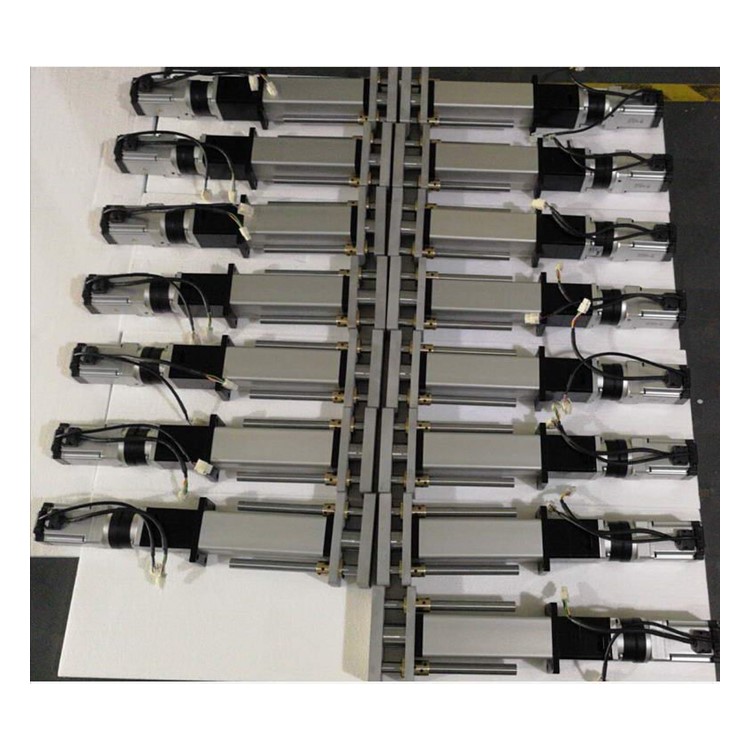 High Precision Large Thrust Telescopic Cylinders Linear Actuator Electric Hydraulic Cylinder Steel with Servo Motor Provided