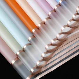 Waterproof Space Milan Floral Flower Packaging Paper