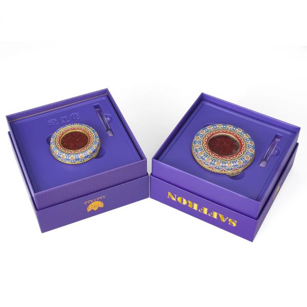 Small Square Metal Tin Boxes For Candle Large Round Moon Cake Packaging Round
