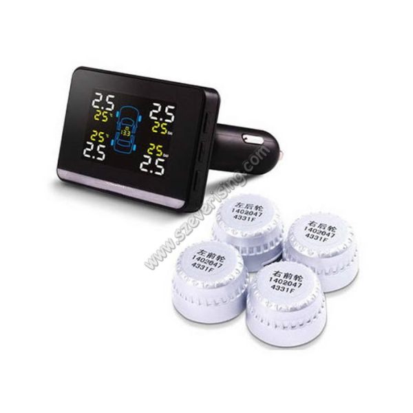 Car TPMS Kit Air Pressure Tires Sensorst with Replaceable Battery Internal Sensor
