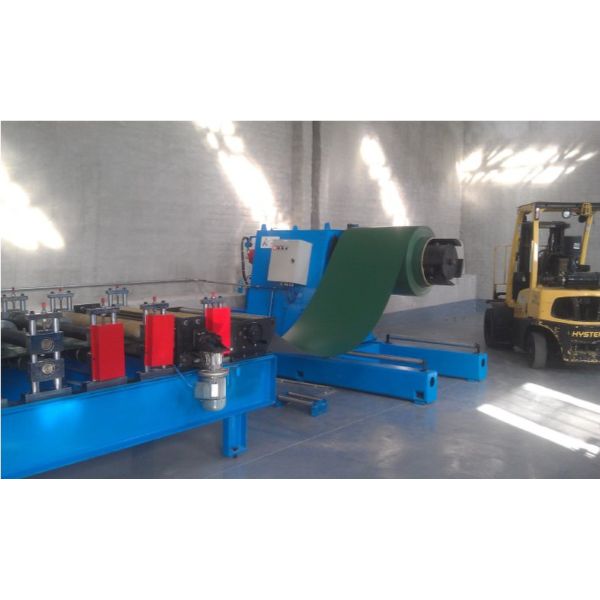 High Speed Corrugated Forming Machine By Chain To Long Span Roof