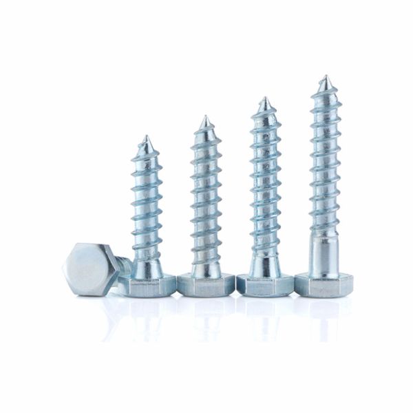 Grade 5 Steel 1035 Zinc Plated 1/4 Inch Partial Thread Screws
