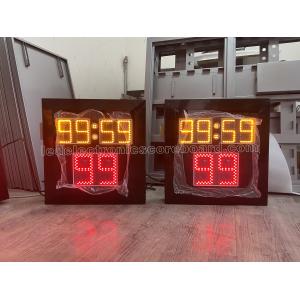 4mm Acrylic Board Red Color Shot Clock With Game Time
