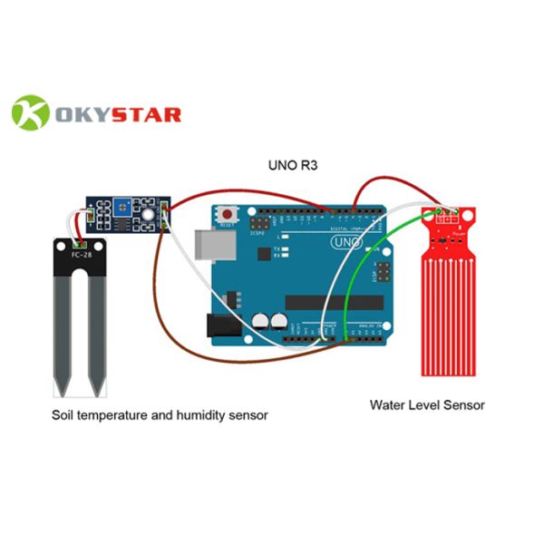 Smart Electronics Liquid Water Level Arduino Sensor Module , Red Shields For Arduino