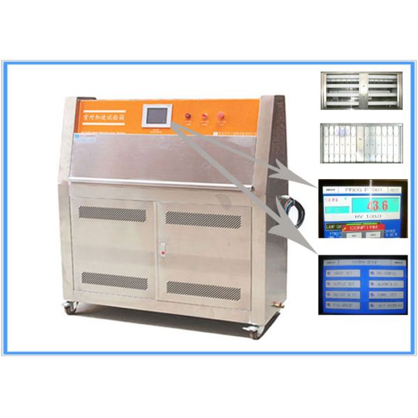 Lamp Fabric UV Accelerated Weathering Tester , BTHC Control Humidity Test Chamber