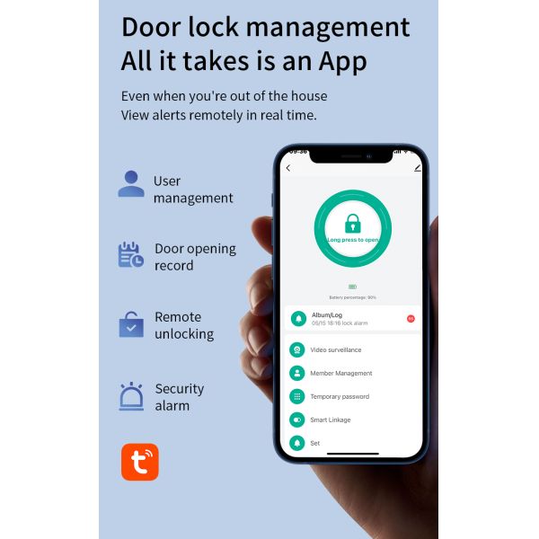 Qlleung S931MAX Automatic 3D Face ID Video Intercom Fingerprint Card Key Code Tuya APP Remote Control Smart Door Lock