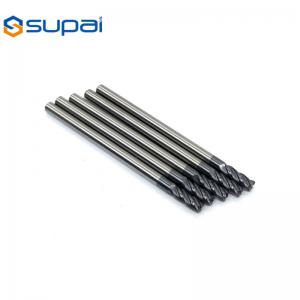 Quality CNC Hard Metal Radius Cutter End Mill 2 Flute Overall Length 50-150 for sale
