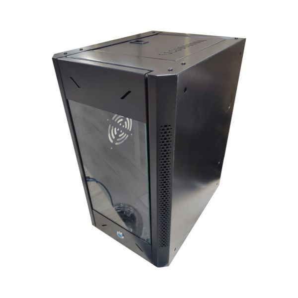 Wall - Mounted And Floor Mounted Network Rack With Durable Steel Construction