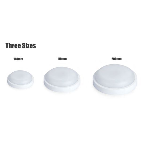Outdoor IP54 Triproof Surface Mounted LED Bulkhead Light