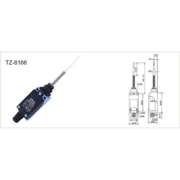 Double Circuit Type Elevator Electrical Parts Lift Limit Switch Below 500VDC