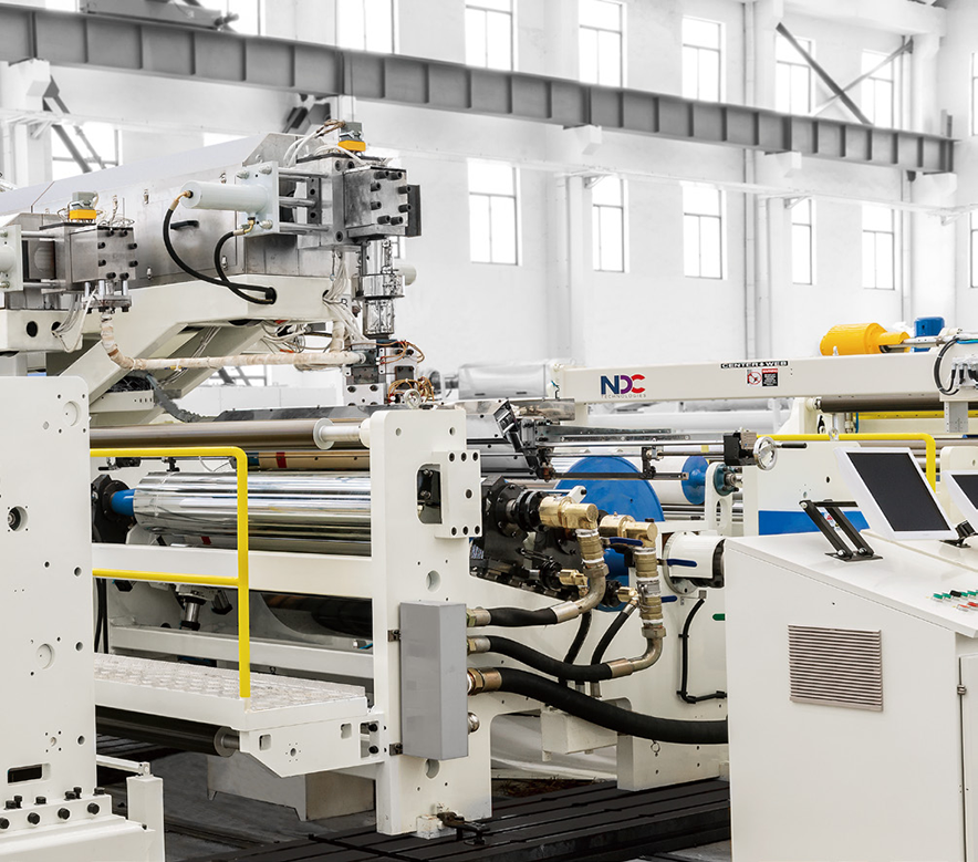 Multi Functional Industrial Duct Tape Extrusion Laminating Machine