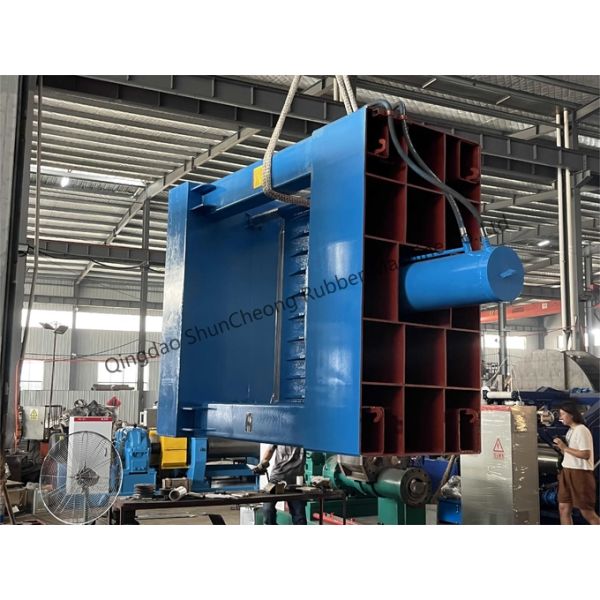 Hydraulic Rubber Cutting Machine / Big Diameter Plastic Rubber Bale Cutter