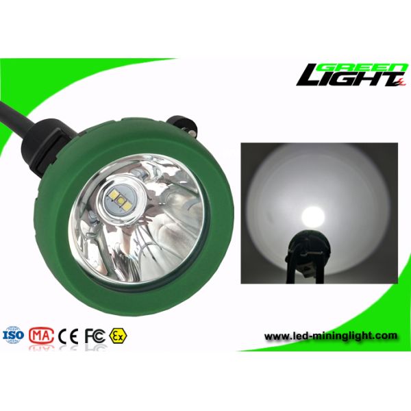WISDOM Type Rechargeable Miners Headlamp , LED Mining Cap Support USB Charging