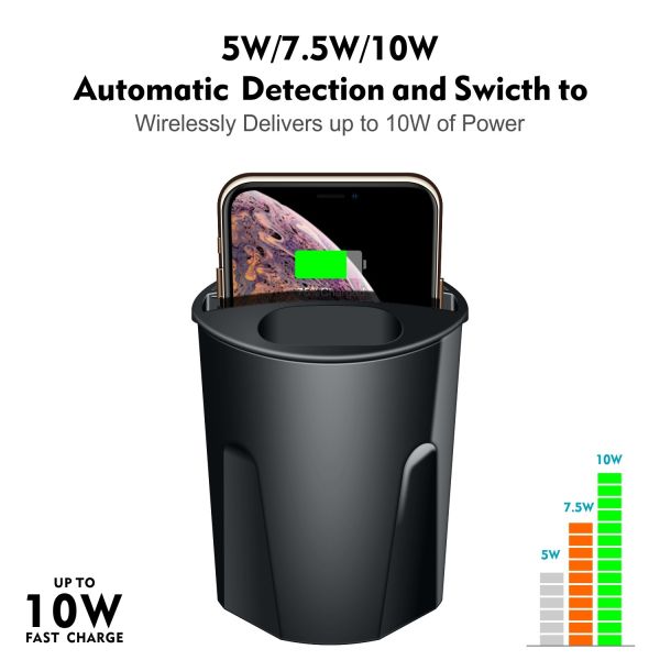 Package Contents Wireless Charging Pad for Silicone Car Mount Qi Wireless Charger