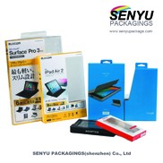 Custom Made Iphone Case Carton Packaging Box Printing With Pet Window