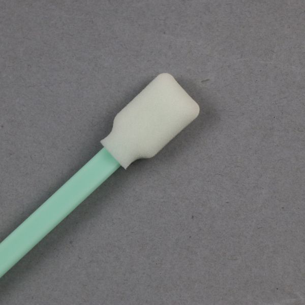 Printer head foam swab close-up view showing rectangular foam tip