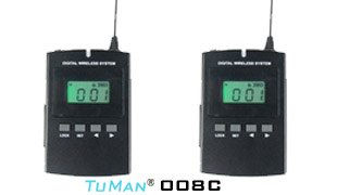 Portable 008C Wireless Audio Guide System 800Mhz Tour Guide Device CE / ROHS Certification