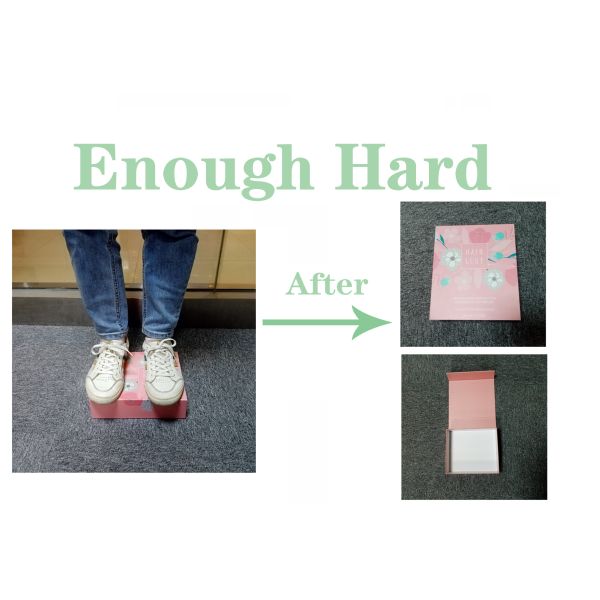 Recyclable Cosmetics Gift Boxes Folding , Magnetic Flap Cardboard Box With EVA Foam