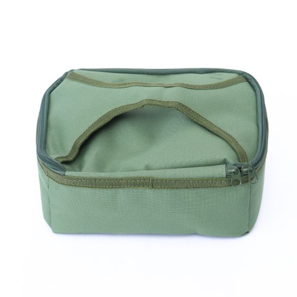 3 Compartment Lunch Containers 350mL 650mL Silicone Foldable Lunch Box