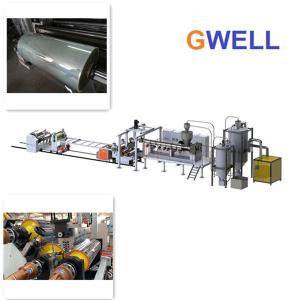 China PET Blister Sheet Production Line PET Thermoforming Sheet Extrusion Machine Single Screw on sale