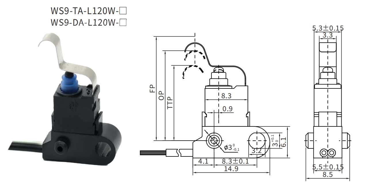 WS9 Waterproof Switch Series
