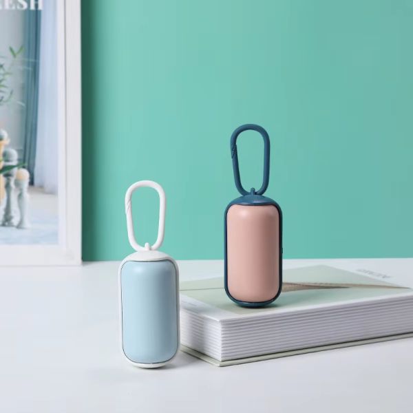 Customizable Clean-up Solution Portable Eco Friendly Biodegradable Pet Waste Poop Bag Roll Dispenser for Small Animals