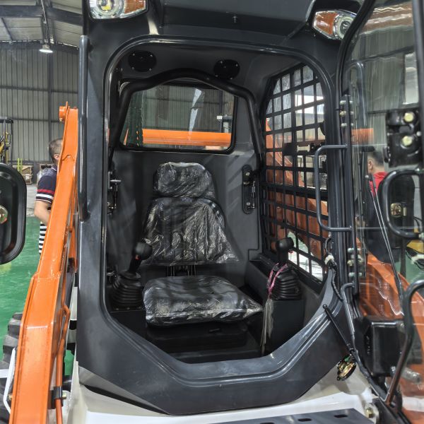 High Operating Efficiency Mini Track Skid Steer Loader with Attachments Maximum Load 400kg