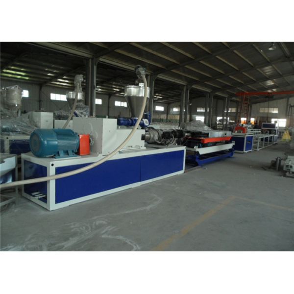 Automatic Electrical PE PP Extrusion Machine Single Wall Corrugated Pipe Making Machine